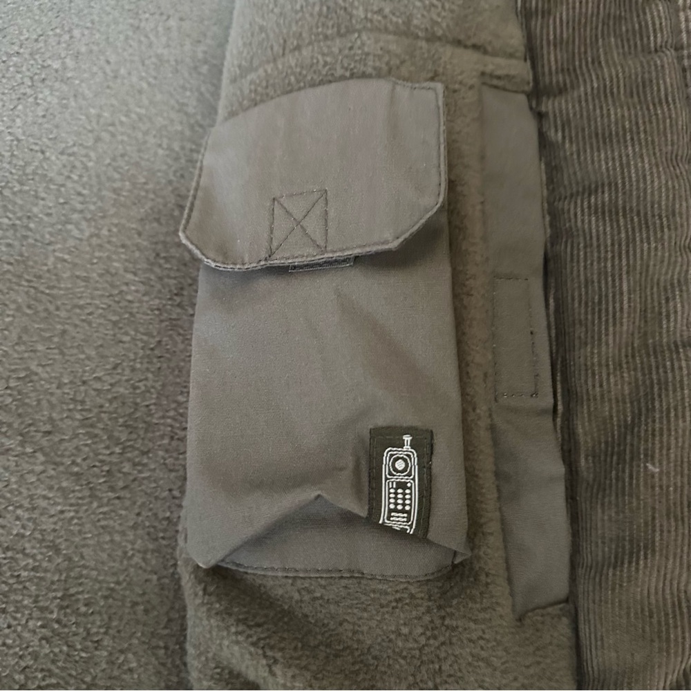 Vintage 90s Pacific Trail Jacket XXLT Outdoors Windbreaker Parka Bomber Olive - Picture 4 of 12